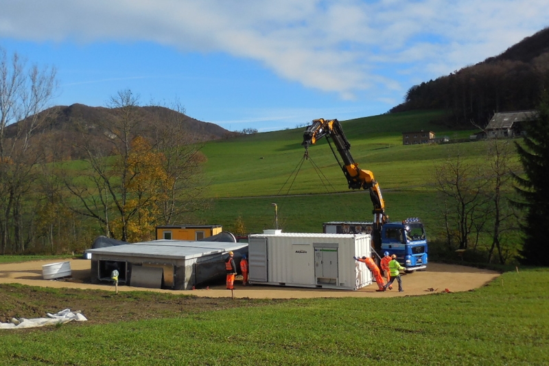 Montage Lueftung Hauenstein